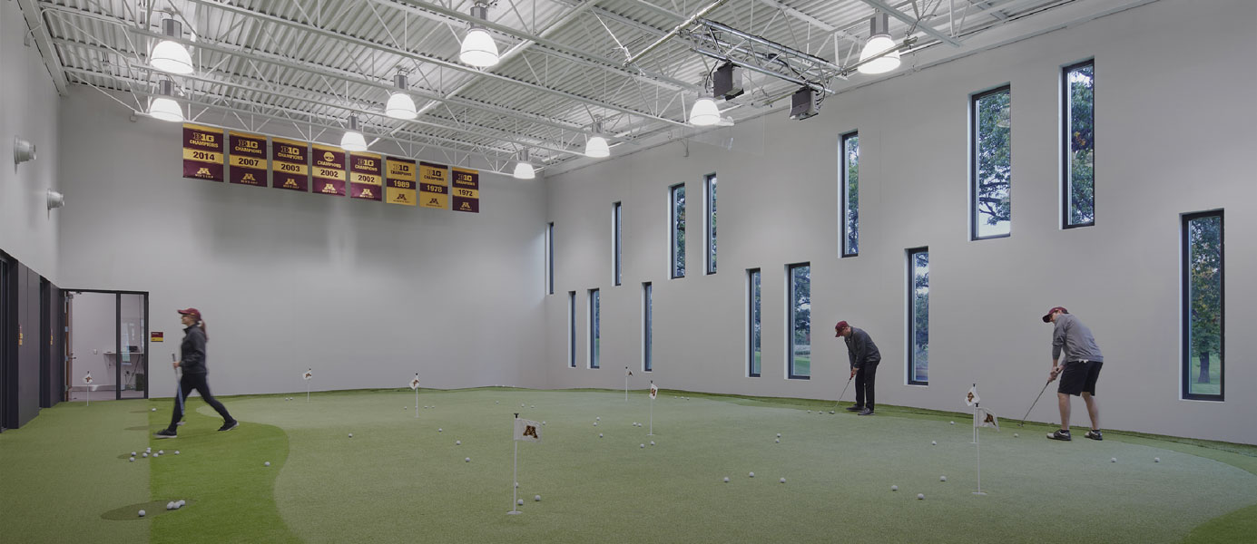 Indoor Golf Practice Facility